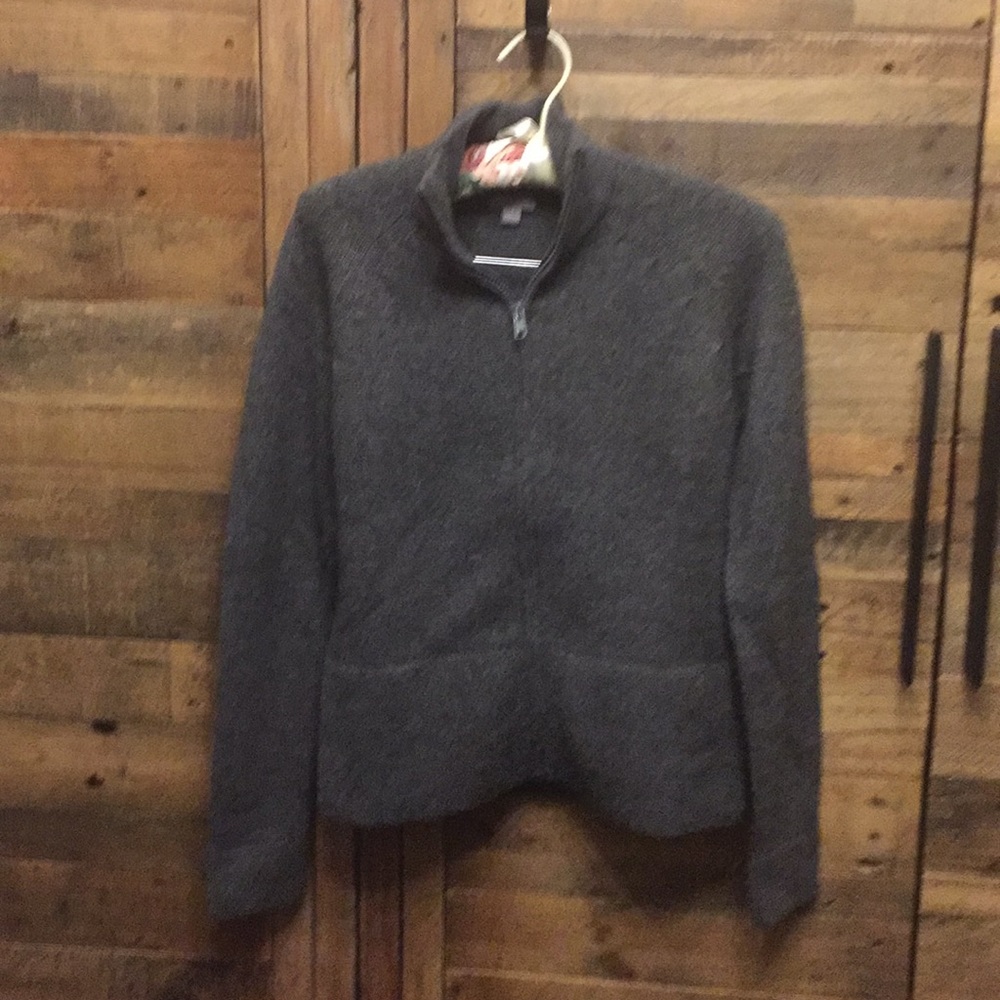 Like New Ann Taylor 100% Cashmere Sweater Jacket
